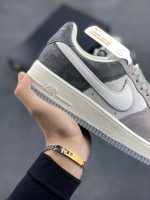 New Customers Only, Limit One. Nike Air Force 1 Low'07 Meter Gray Black Color Air Force One Low Top Casual Board Shoes Origina osk0oxcb - Image 7