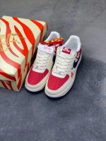 New Customers Only, Limit One. Nike Air Force 1'07 Low "Year Of The Horse Limited Edition - Blue Red And White" Air Force One l2mg4u2c - Image 9