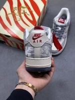 New Customers Only, Limit One. Nike Air Force 1 '07 Low "Year Of The Horse Limited Edition - Grey Blue White" Air Force One Lo auoq5eve - Image 5