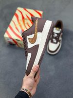 New Customers Only, Limit One. Nike Air Force 1 '07 Low "Year Of The Horse Limited Edition - Brown And Yellow" Air Force One L 2ah1qdzc - Image 4