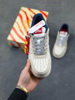 New Customers Only, Limit One. Nike Air Force 1 '07 Low "Year Of The Horse Limited Edition - Grey Blue White" Air Force One Lo 76nlt25z - Image 3