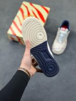 New Customers Only, Limit One. Nike Air Force 1 '07 Low "Year Of The Horse Limited Edition - Grey Blue White" Air Force One Lo 76nlt25z - Image 6