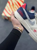 New Customers Only, Limit One. Nike Air Force 1 '07 Low "Year Of The Horse Limited Edition - Grey Blue White" Air Force One Lo 76nlt25z - Image 7