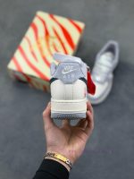 New Customers Only, Limit One. Nike Air Force 1 '07 Low "Year Of The Horse Limited Edition - White Grey Blue" Air Force One Lo ajp7522m - Image 5