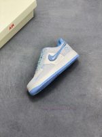 New Customers Only, Limit One. The Nike Air Force 1 Ice Blue Ghost Face Shoe Features A Large S Woosh On The Side With Ice Blu fm2kxsdt - Image 8