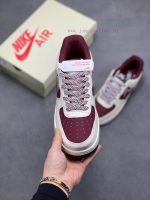 New Customers Only, Limit One. Nike Air Force 1 Wine Red Ghost Face CustomThis Is A Pair Of Air Force 1 Customized Shoes That xstehpyu - Image 3