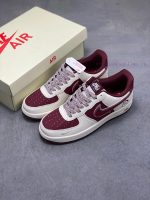 New Customers Only, Limit One. Nike Air Force 1 Wine Red Ghost Face CustomThis Is A Pair Of Air Force 1 Customized Shoes That xstehpyu - Image 9