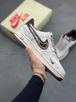 New Customers Only, Limit One. Nike Air Force 1 X Gucci Milk Baijiu Red Co Branded CustomDouble Swoosh Design On The Side Of T hwcq7m92