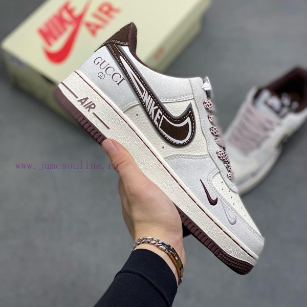 New Customers Only, Limit One. Nike Air Force 1 X Gucci Milk Baijiu Red Co Branded CustomDouble Swoosh Design On The Side Of T hwcq7m92