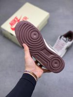 New Customers Only, Limit One. Nike Air Force 1 X Gucci Milk Baijiu Red Co Branded CustomDouble Swoosh Design On The Side Of T hwcq7m92 - Image 6
