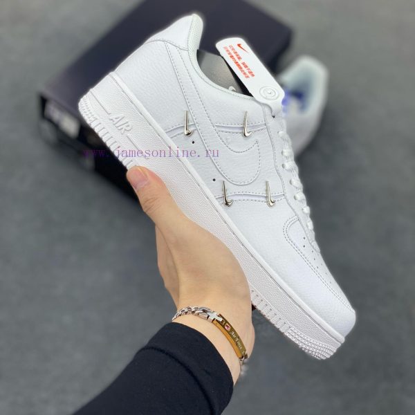New Customers Only, Limit One. Core👊 Long Term Replenishment 💯Nike Air Force 1 Low Co Branded Little Silver Hook Air Force No. ytkxthum