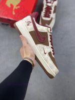 New Customers Only, Limit One. Epic LevelNike Air Force 1 '07 Low "Year Of The Horse Limited Edition - White Brown Bronze Coin i2nuwy54 - Image 2