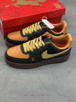 New Customers Only, Limit One. Epic LevelNike Air Force 1 '07 Low "Year Of The Horse Limited Edition - Black And Red Gold" Air 99mr7ryo - Image 9