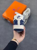 New Customers Only, Limit One. Nike Air Force 1 '07 Low "LV Collaboration - Double Blue Cowboy" Air Force One Low Top Sneakers 4j0caq1u - Image 5