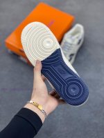 New Customers Only, Limit One. Nike Air Force 1 '07 Low "LV Collaboration - Double Blue Cowboy" Air Force One Low Top Sneakers 4j0caq1u - Image 6