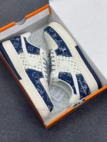 New Customers Only, Limit One. Nike Air Force 1 '07 Low "LV Collaboration - Double Blue Cowboy" Air Force One Low Top Sneakers 4j0caq1u - Image 10