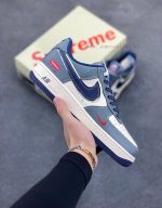 New Customers Only, Limit One. Nike Air Force 1'07 Low "Supreme Collaboration - Grey Blue Little Red Hook" Air Force One Low T hrdxzfis - Image 2