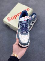 New Customers Only, Limit One. Nike Air Force 1'07 Low "Supreme Collaboration - Grey Blue Little Red Hook" Air Force One Low T hrdxzfis - Image 3