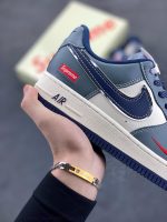 New Customers Only, Limit One. Nike Air Force 1'07 Low "Supreme Collaboration - Grey Blue Little Red Hook" Air Force One Low T hrdxzfis - Image 7