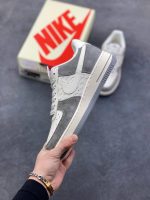 New Customers Only, Limit One. Nike Air Force 1'07 Low "Stusey - Simple Grey" Air Force One Low Top Sneakers Casual Shoes Fold sew0lmhf - Image 4