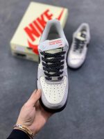 New Customers Only, Limit One. Nike Air Force 1'07 Low "Stusey Collaboration - All Black Bottom" Air Force One Low Top Sneaker bzrrh4x6 - Image 3
