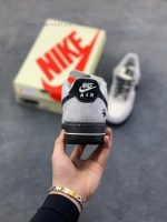 New Customers Only, Limit One. Nike Air Force 1'07 Low "Stusey Collaboration - All Black Bottom" Air Force One Low Top Sneaker bzrrh4x6 - Image 5
