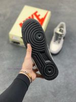 New Customers Only, Limit One. Nike Air Force 1'07 Low "Stusey Collaboration - All Black Bottom" Air Force One Low Top Sneaker bzrrh4x6 - Image 6