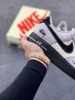 New Customers Only, Limit One. Nike Air Force 1'07 Low "Stusey Collaboration - All Black Bottom" Air Force One Low Top Sneaker bzrrh4x6 - Image 7