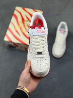 New Customers Only, Limit One. Nike Air Force 1 '07 Low "Year Of The Horse Limited Edition - Mi White Red Black Splicing" Air d3zlaa4j - Image 3