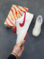 New Customers Only, Limit One. Nike Air Force 1 '07 Low "Year Of The Horse Limited Edition - Mi White Red Black Splicing" Air d3zlaa4j - Image 4