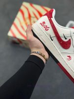 New Customers Only, Limit One. Nike Air Force 1 '07 Low "Year Of The Horse Limited Edition - Mi White Red Black Splicing" Air d3zlaa4j - Image 7