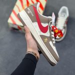 New Customers Only, Limit One. Nike Air Force 1 '07 Low "Year Of The Horse Limited Edition - Brown Grey Red" Air Force One Low bmrl034y