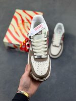 New Customers Only, Limit One. Nike Air Force 1 '07 Low "Year Of The Horse Limited Edition - Brown Grey Red" Air Force One Low bmrl034y - Image 3