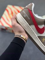 New Customers Only, Limit One. Nike Air Force 1 '07 Low "Year Of The Horse Limited Edition - Brown Grey Red" Air Force One Low bmrl034y - Image 7