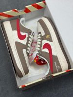 New Customers Only, Limit One. Nike Air Force 1 '07 Low "Year Of The Horse Limited Edition - Brown Grey Red" Air Force One Low bmrl034y - Image 10