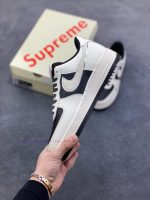 New Customers Only, Limit One. Nike Air Force 1'07 Low "Foggy White Mark" Air Force One High End Customized Low Cut SneakerMil n1ymcfr1 - Image 4