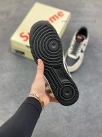 New Customers Only, Limit One. Nike Air Force 1'07 Low "Foggy White Mark" Air Force One High End Customized Low Cut SneakerMil n1ymcfr1 - Image 6