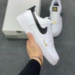 New Customers Only, Limit One. CoreAir Force 1 Nike Low White And Black Small Double Hook Original Last Original Paperboard Cr dge2u2s8