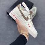 New Customers Only, Limit One. Nike Air Force 1 Low ID Air Force One Classic Low Top "Milk White Light Brown Coffee Hook" Orig 4ybrrmjj