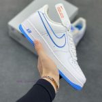 New Customers Only, Limit One. CoreNike Air Force 1 Low White And Blue Edge Air Force One Low Cut Sports And Leisure Board Sho n8ood9hr