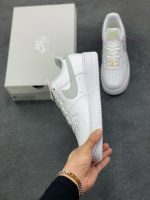 New Customers Only, Limit One. CoreAir Force 1 Nike Low Grey Green Small Double Hook Original Last Original Paperboard Crafted n4qpxk2b - Image 4