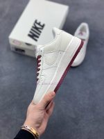 New Customers Only, Limit One. Nike Air Force 1 '07 Low "Milk Baijiu Red" Air Force No.1 High End Customized Low Top SneakerMi enjg2ll0 - Image 4