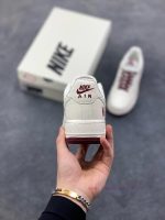 New Customers Only, Limit One. Nike Air Force 1 '07 Low "Milk Baijiu Red" Air Force No.1 High End Customized Low Top SneakerMi enjg2ll0 - Image 5