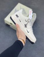 New Customers Only, Limit One. Nike Air Force 1'07 Low "Nike Collaboration - Black Three Hook" Air Force One Low Top Sneakers oy5sjs3i - Image 2