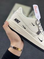 New Customers Only, Limit One. Nike Air Force 1'07 Low "Nike Collaboration - Black Three Hook" Air Force One Low Top Sneakers oy5sjs3i - Image 7