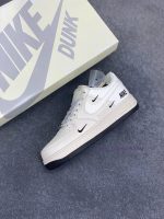 New Customers Only, Limit One. Nike Air Force 1'07 Low "Nike Collaboration - Black Three Hook" Air Force One Low Top Sneakers oy5sjs3i - Image 8