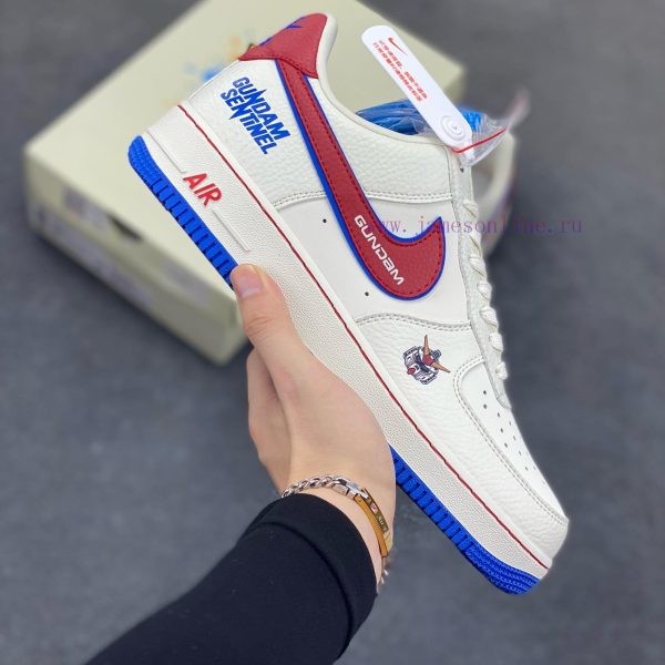 New Customers Only, Limit One. Nike Air Force 1 '07 Low Co Branded - White Red And Blue Air Force One Low Top Sneakers Casual 0icfcbrs