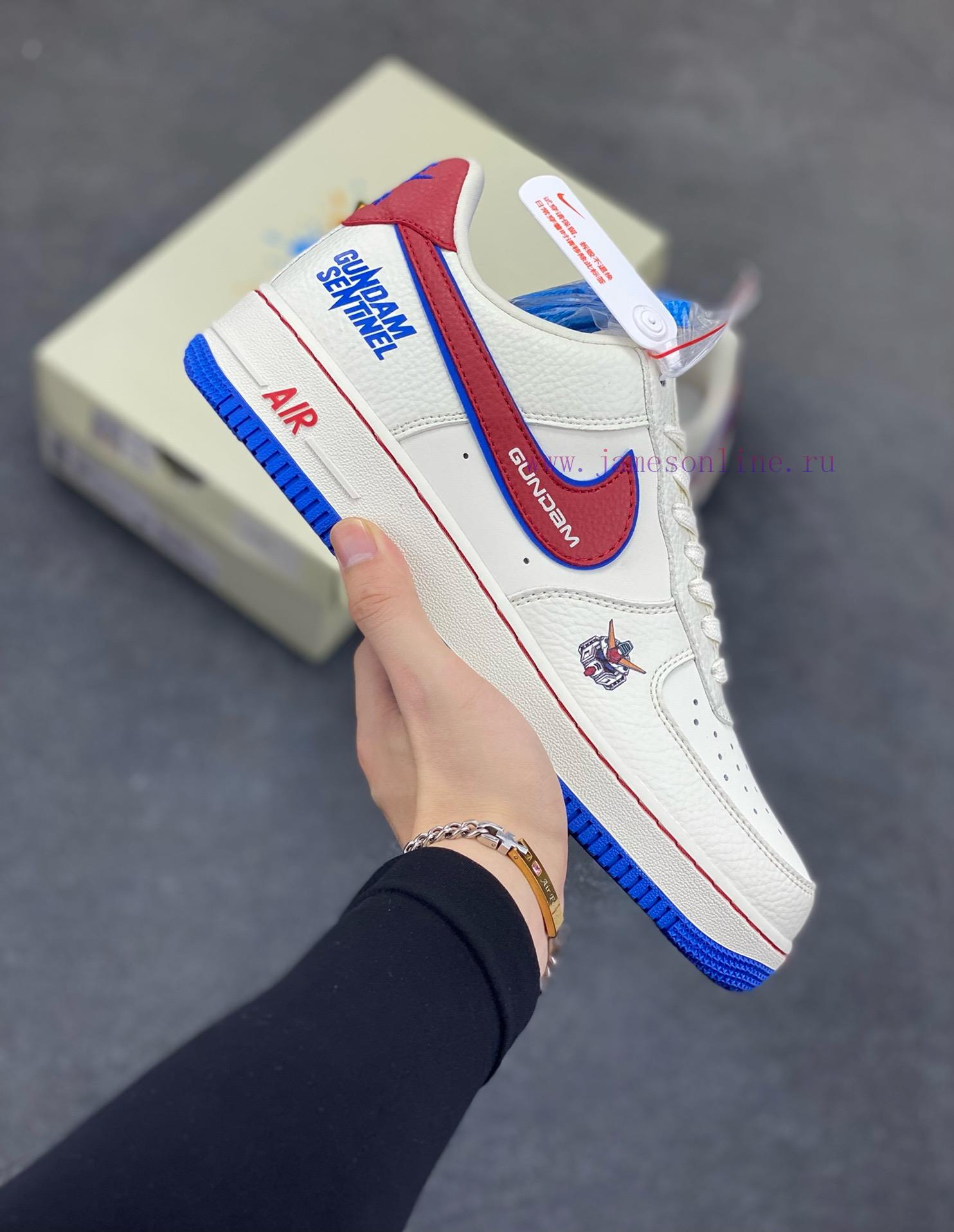 qy3hwhbxgq5.jpg New Customers Only, Limit One. Nike Air Force 1 '07 Low Co Branded - White Red And Blue Air Force One Low Top Sneakers Casual 0icfcbrs - Image 1