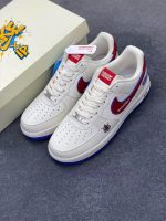 New Customers Only, Limit One. Nike Air Force 1 '07 Low Co Branded - White Red And Blue Air Force One Low Top Sneakers Casual 0icfcbrs - Image 9