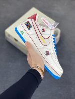 New Customers Only, Limit One. Nike Air Force 1 '07 Low Mario Collaboration - White And Blue Air Force One Low Top Sneakers Ca rfo2upt2